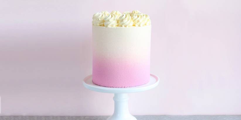 Deeply Dippy Macaroon Velvet Cake