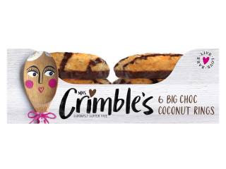 6 BIG CHOC COCONUT RINGS